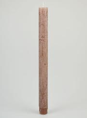 Vela Teñida en Masa 27 cm - Topo