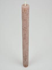 Vela Teñida en Masa 27 cm - Topo