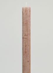 Vela Teñida en Masa 27 cm - Topo