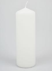 Vela Decorativa Blanca - 20 cm