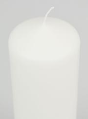 Vela Decorativa Blanca - 20 cm