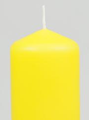 Vela Decorativa 12 cm - Amarilla