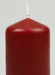 Vela Decorativa 12 cm - Burdeos