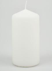 Vela Decorativa Blanca - 13 cm