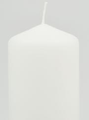 Vela Decorativa Blanca - 13 cm