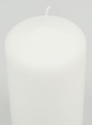 Vela Decorativa Blanca - 13 cm