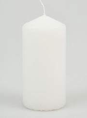 Vela Decorativa Blanca - 10 cm