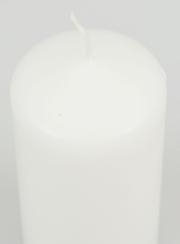 Vela Decorativa Blanca - 10 cm