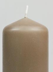 Vela Decorativa 12 cm - Color topo