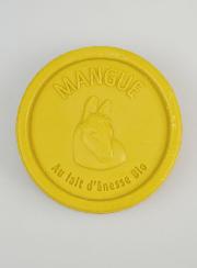 Jabón orgánico de leche de burra y mango - 100 g