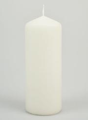 Vela Decorativa 15 cm - Blanco lechoso