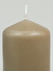 Vela Decorativa 8 cm - Color topo