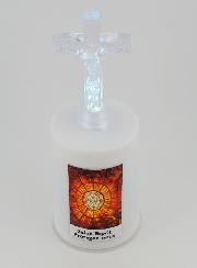 Vela LED del Espíritu Santo para iglesia