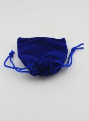 Bolsa Terço Presente Veludo 9cm - Azul