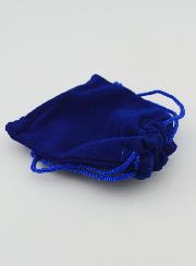 Bolsa Terço Presente Veludo 9cm - Azul