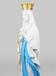Estátua Maria Rainha do Céu Branca - 80 cm