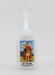 Vela de Iglesia con LED a San Expedito