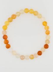Pulseira em Pedra Natural de Jade Multicolor - 6mm