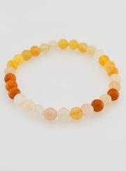 Pulseira em Pedra Natural de Jade Multicolor - 6mm