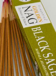 Incienso Masala Golden Nag - Salvia Negra