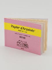 Papel de Rosa Armenio - 12 hojas para quemar