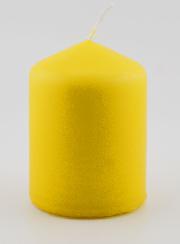 Vela Decorativa 8 cm - Amarillo