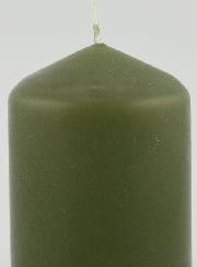 Vela Decorativa 8 cm - Verde Oliva