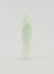 Estátua de Nossa Senhora de Lourdes Fluorescente Com Cartão - 8 cm