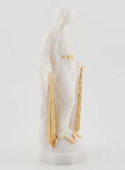 Estatua de la Virgen Milagrosa con los Rayos Dorados - 12 cm