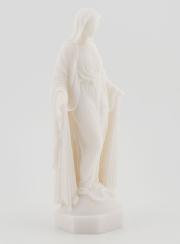 Estatua de la Virgen María Milagrosa en Alabastro - 12 cm