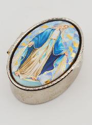 Pastillero de la Virgen Milagrosa