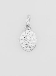 Medalla Milagrosa de Plata Rodiada - 10 mm