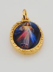 Medalla de Borde Torzado 25mm - Cristo Misericordioso