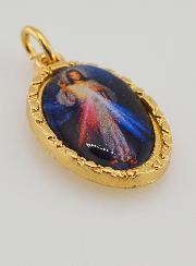 Medalla de Borde Torzado 25mm - Cristo Misericordioso