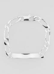 Esclava de Plata para Hombre - Eslabón Figaro 6mm