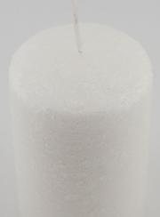Vela Decorativa Efeito Polar - Branca