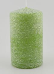 Vela decorativa con efecto polar - Verde