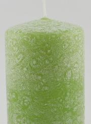 Vela decorativa con efecto polar - Verde