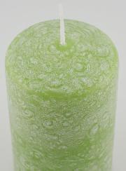 Vela decorativa con efecto polar - Verde