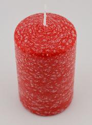 Vela navideña polar - Roja