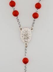 Terço Medalha Milagrosa - Vermelho