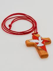 Colgante Cruz Espíritu Santo y Cordón
