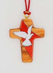 Colgante Cruz Espíritu Santo y Cordón