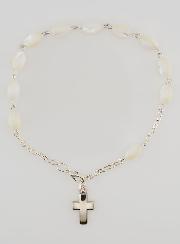 Pulsera Decenario de Nácar - Cuentas Ovaladas