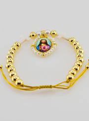 Pulsera ajustable - Sagrado Corazón de Jesús