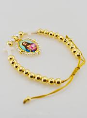 Pulsera ajustable - Sagrado Corazón de Jesús
