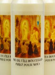 3 velas de novena a Nuestra Señora de l'Île Bouchard