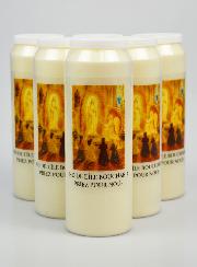 6 velas de Novena a Nuestra Señora de L'Île-Bouchard