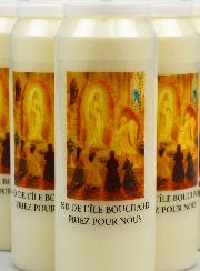 10 velas de novena a Nuestra Señora de L'Île-Bouchard