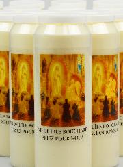 20 velas de novena a Nuestra Señora de L'Île-Bouchard